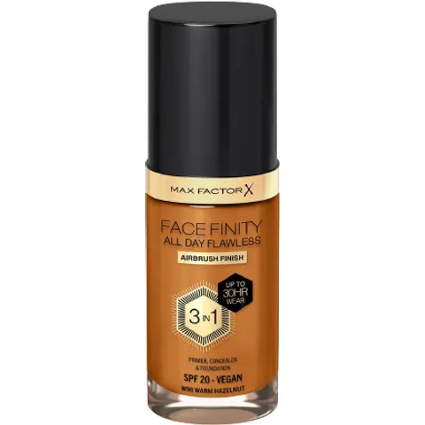 Max Factor Facefinity 3 in 1 Primer Concealer & Foundation W98 Warm – imagen 2