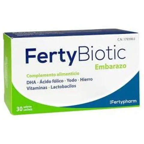 Fertypharm FertyBiotic Embarazo 30 Cápsulas – imagen 3