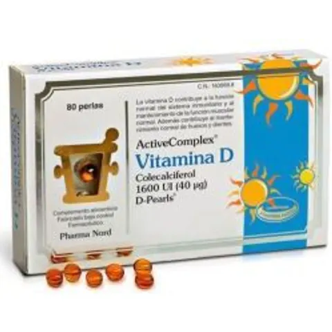 Pharma nord activecomplex vit. d 40mcg. 1600ui 80perlas – imagen 3