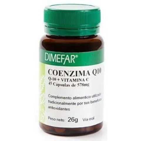 Dimefar Coenzima Q10 Plus 45Cap. – imagen 3