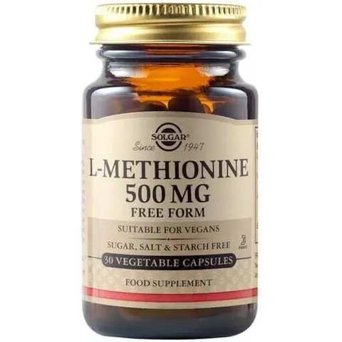 Solgar l-metionina 500mg. 30cap. – imagen 5