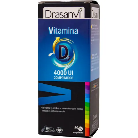 Drasanvi Vitamina D3 4000 Ui 90 Comprimidos – imagen 5