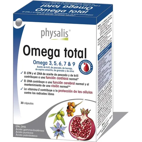 PHYSALIS Omega Total 30 caps – imagen 4