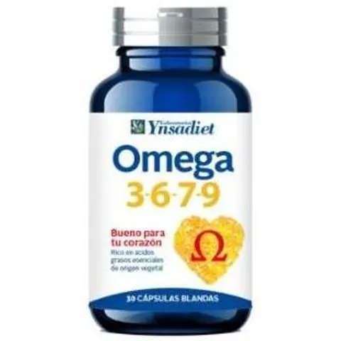 Ynsadiet Omega 3-6-7-9 30 Perlas – imagen 5