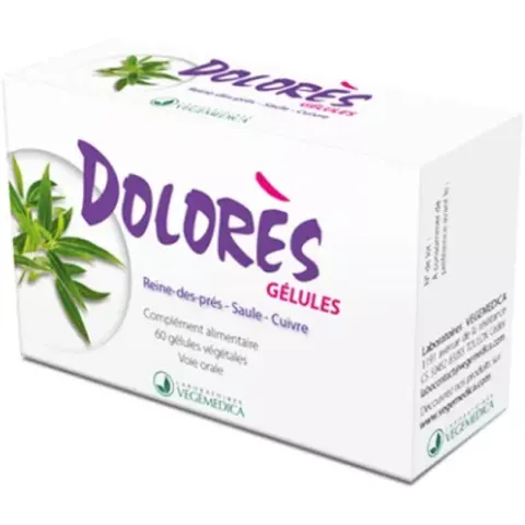 Vegemedica Dolores 60 caps – imagen 3