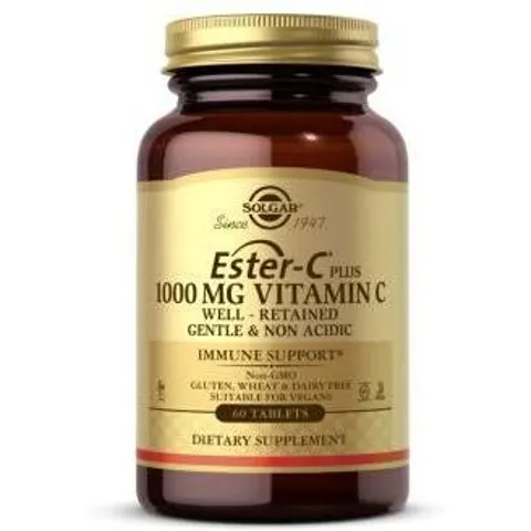 Solgar Ester C Plus 1000mg Vitamina C 60 Comprimidos – imagen 2