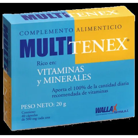 WALLAX Multitenex 40 caps – imagen 4