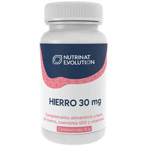 Nutrinat evolution hierro 30mg. 30cap. – imagen 5