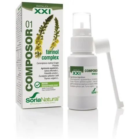 Soria Natural Composor 01 Farinol Complex 30 ml – imagen 3