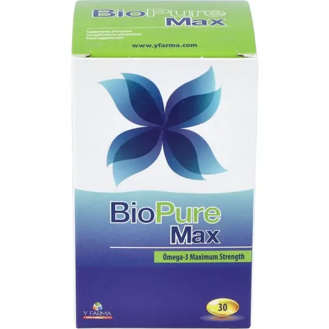 Yfarma Bio Pure Max Omega 3 30 Cápsulas – imagen 2