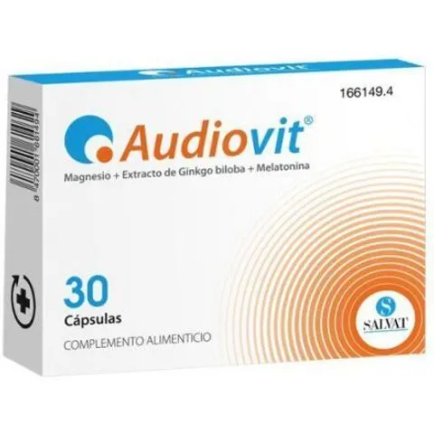 Salvat Audiovit Plus Noche 30 Cápsulas – imagen 4
