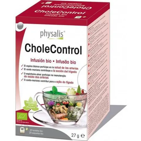 Physalis cholecontrol infusion 20filtros bio – imagen 3