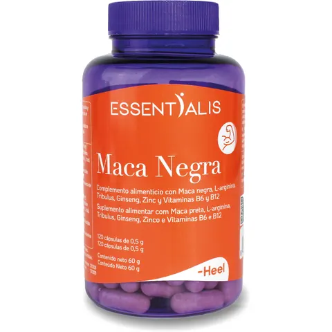 Essentialis Maca Negra 120 Cápsulas – imagen 4