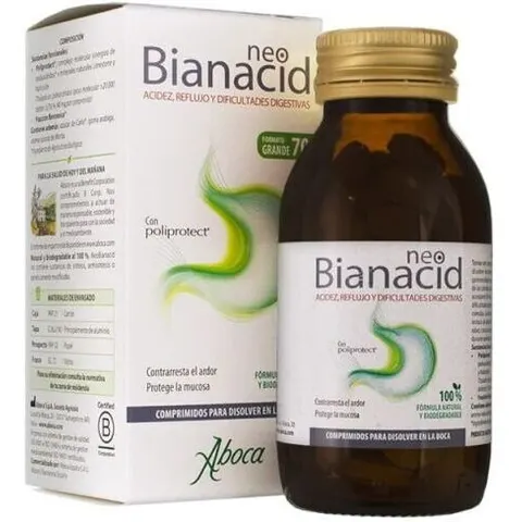 Aboca NeoBianacid Sabor Menta 70comp – imagen 3