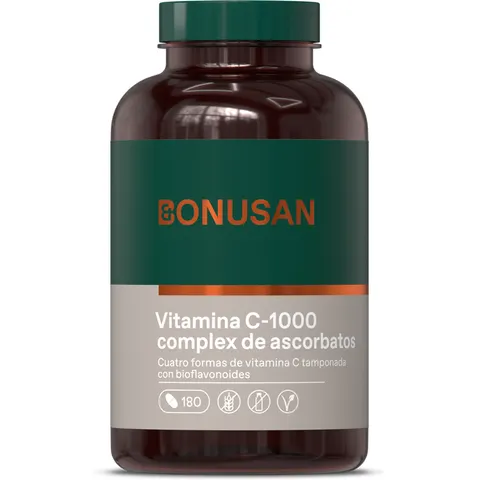 Bonusan Vitamina C 1000 Mg Ascorb 180 Tabs – imagen 5