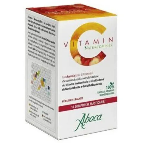 Aboca Vitamin C Naturcomplex 14 Comprimidos Masticables – imagen 3