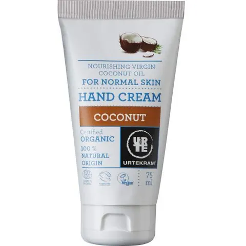 Urtekram Crema de manos de coco 75 ml bio – imagen 2