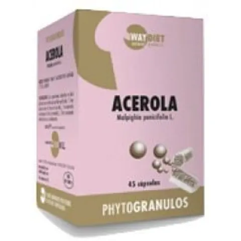 Waydiet Acerola Vitamina C 45 Cápsulas – imagen 3