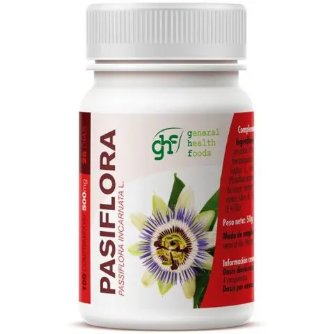 Ghf pasiflora 500mg. 100comp. – imagen 4