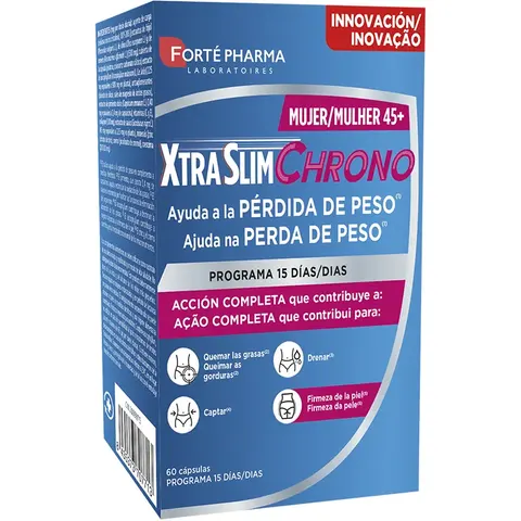 Forte pharma xtraslim chrono mujer 45+ 60 caps – imagen 5