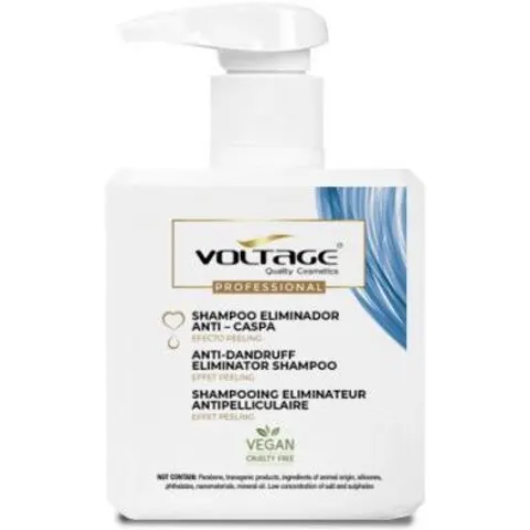 Voltage Cosmetics ANTI-CASPA champú efecto peeling 500 ml – imagen 5