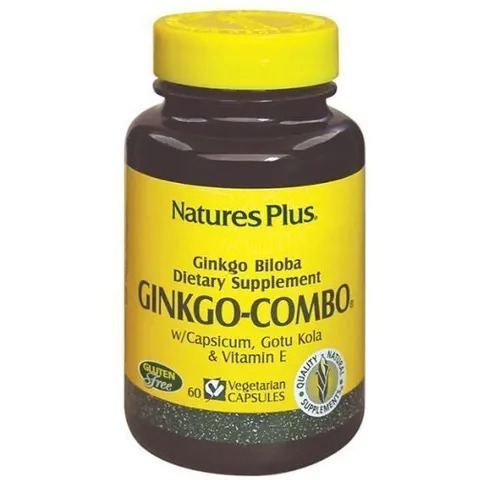 NaturesPlus Antioxidante Ginkgo-Combo - 60 Capsulas – imagen 3
