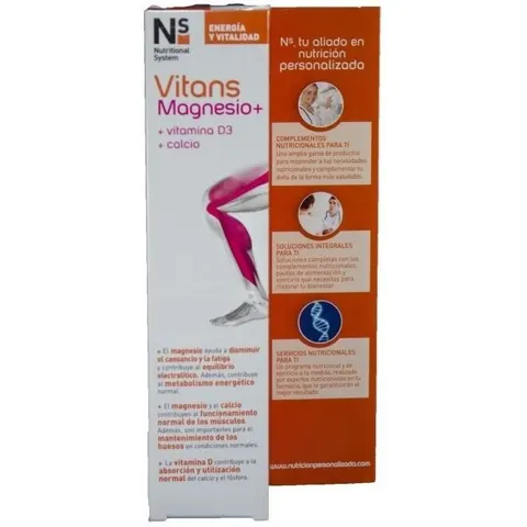 NS Nutritional System Ns Vitans magnesio+ 15comp – imagen 4