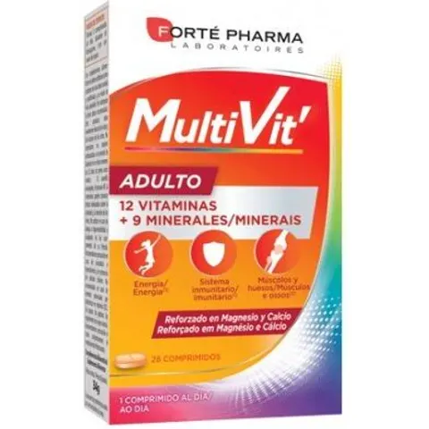 Forte pharma multivit adulto 28comp. – imagen 4