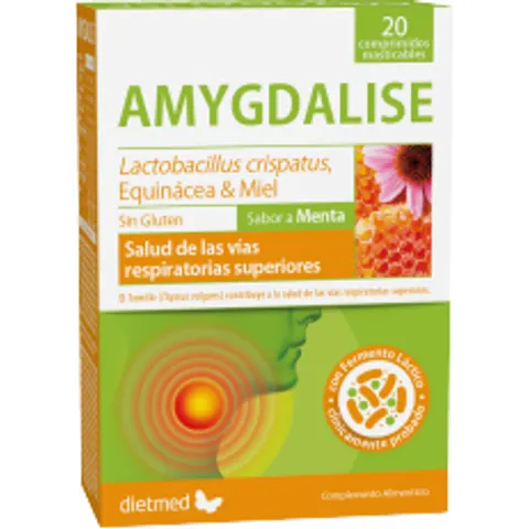 DietMed Amigdalise 20comp – imagen 4