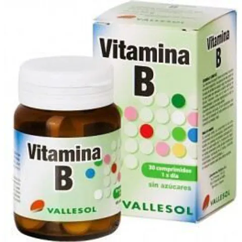 Vallesol vitamina b complex 30comp – imagen 4