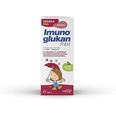 Complementos pediatricos ordesa imunoglukan jarabe 120ml. – imagen 3