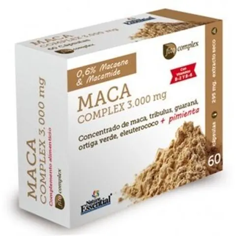 Nature Essential Maca Complex 60 Cápsulas – imagen 4