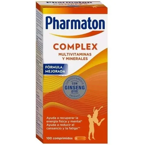 Pharmaton Complex 100 Comprimidos Recubiertos – imagen 4