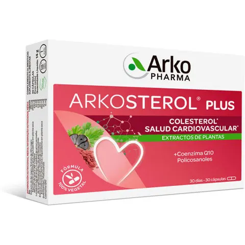 Arkopharma Arkosterol Plus 30 Cápsulas – imagen 3