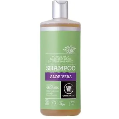 Urtekram Champú de Aloe Vera Cabello Normal 500 ml – imagen 3