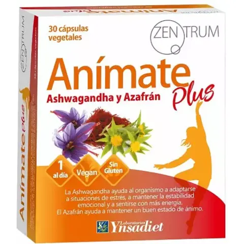 Ynsadiet Zentrum Anímate Plus 30 VCaps – imagen 2