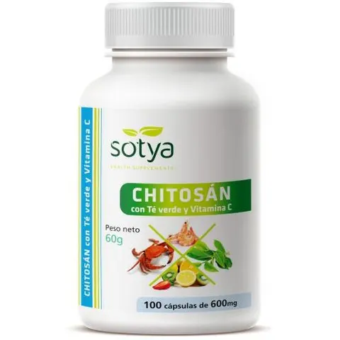 Sotya chitosan + te verde 100cap. – imagen 3
