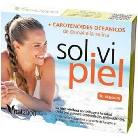 VITAL 2000 Sol-Vi-Piel 30 caps – imagen 3