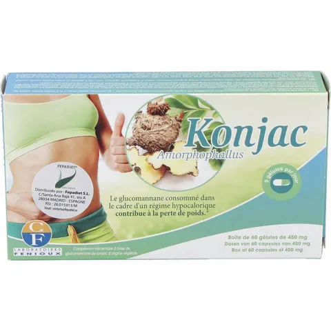 FENIOUX Konjac 60 caps – imagen 2