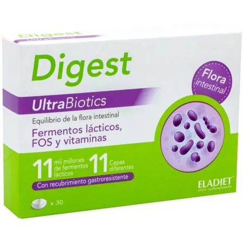 Eladiet digest ultrabiotic 30comp. – imagen 4