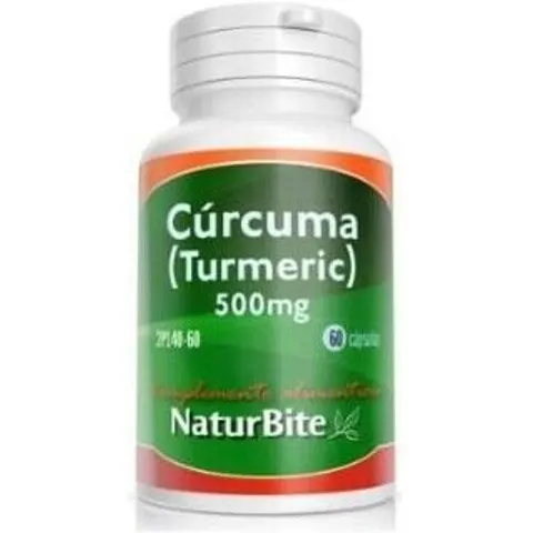Naturbite Cúrcuma 500 mg 60 caps – imagen 3