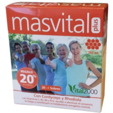 Vital 2000 masvital plus 20sbrs. – imagen 3
