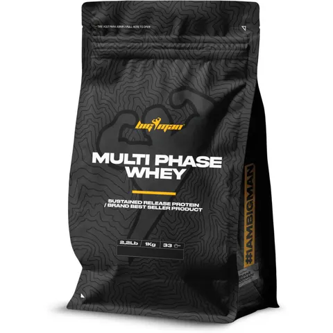 Bigman multi-phase whey 1 kg chocolate – imagen 2