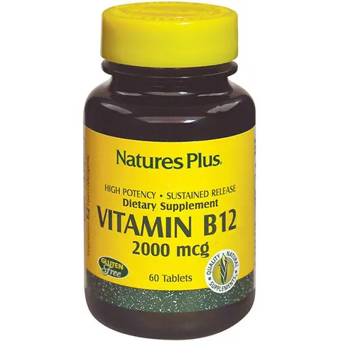 Natures plus vitamina b12 2000mcg. 60comp. – imagen 3