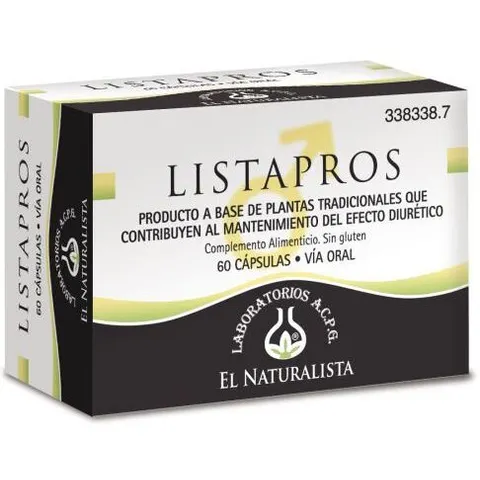 El Naturalista Listapros 60 Cápsulas – imagen 2