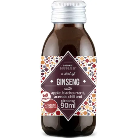 Kildespring human shots ginseng 90 ml bio – imagen 4