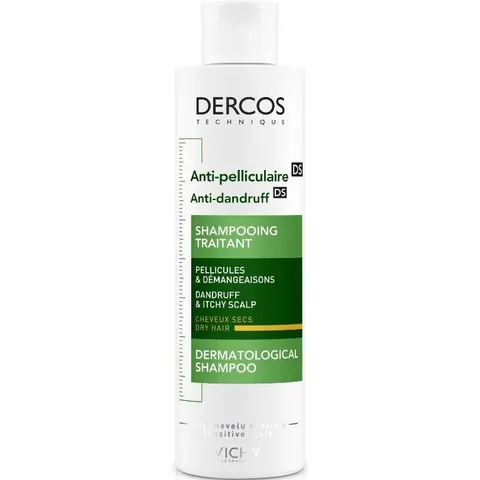 Vichy Dercos Champú Anticaspa Cabellos Secos 200 ml – imagen 3