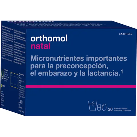 Orthomol Natal 30 Sobres – imagen 3