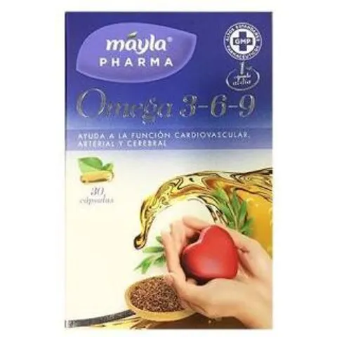 Mayla Pharma Omega 3 6 9 30 cápsulas – imagen 4