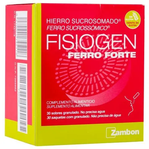 Fisiogen Ferro Forte 30 Sobres – imagen 4
